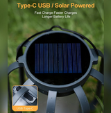 Fire Seed Solar Light – Flickering Flame Effect Garden Lantern