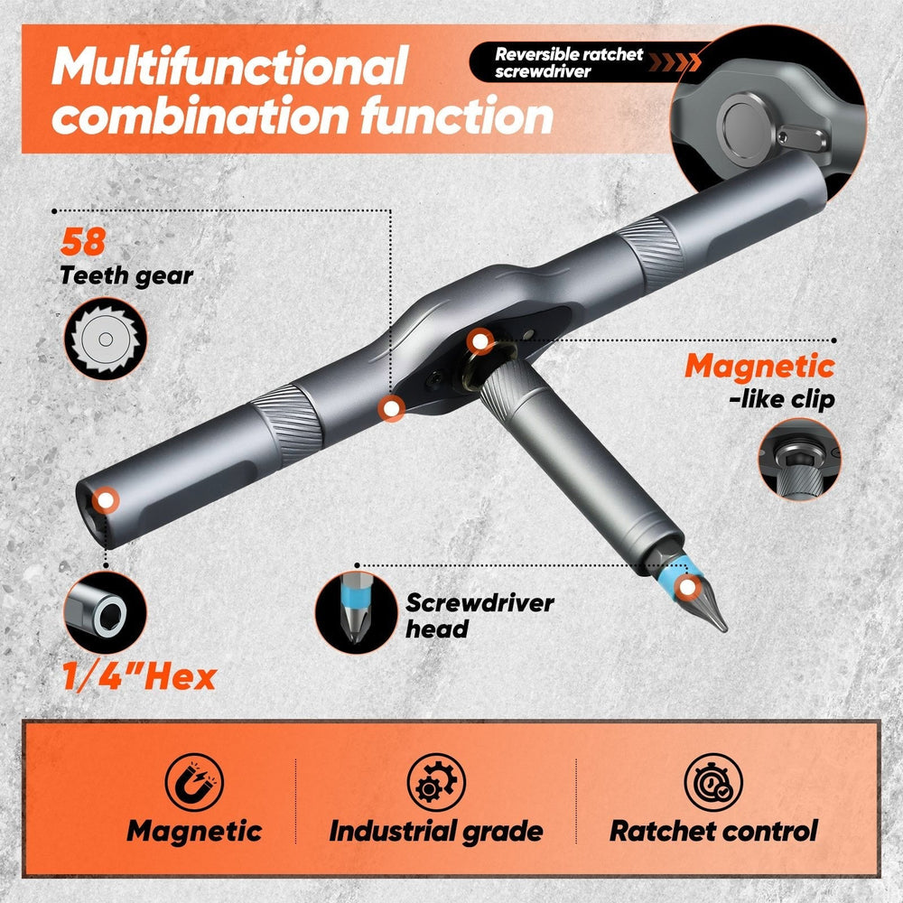 BowLift | 24 in 1 Magnetic Screwdriver Set