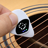 Guitar Tuner Pick with LCD Display – Compact 2-in-1 for Guitar, Bass & Ukulele