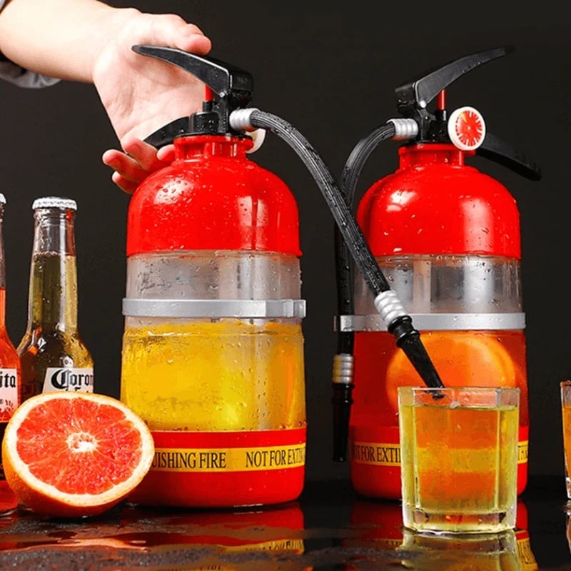 Getränkespender Feuerlöscher-Design 2 Liter