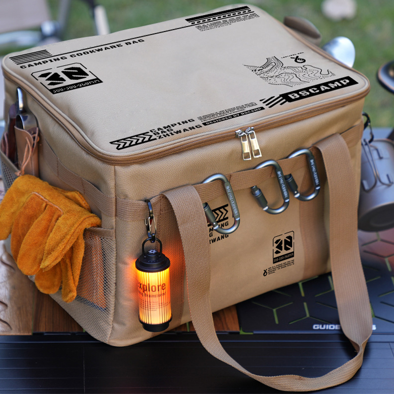 Water-Resistant Outdoor Gear Bag – Oxford 900D, PVC Base & 30L/42L, 40kg Capacity