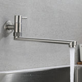 Kalsten | Kitchen faucet pot filling valve single handle swivel stainless steel kitchen faucet