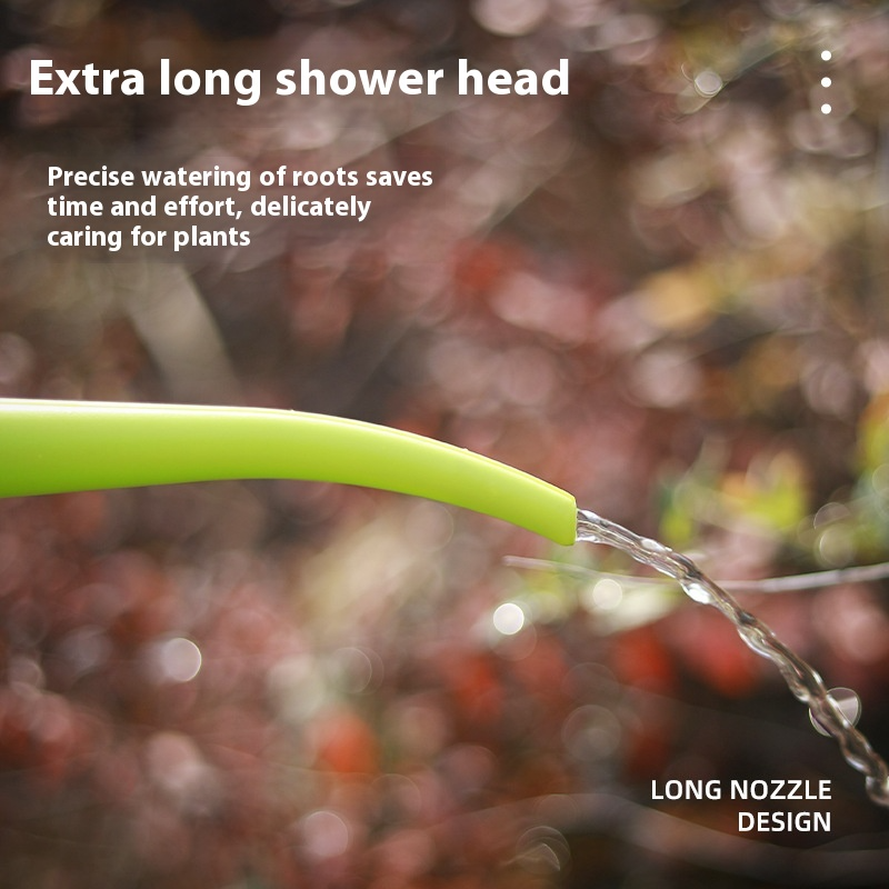 Long-Spout Watering Can – Precise Pour, Ergonomic Handle & 3 Colors