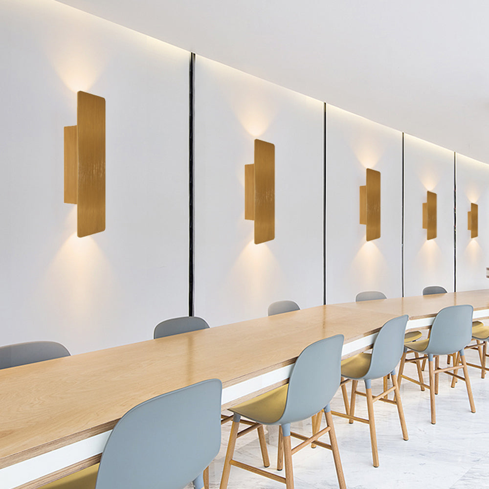 Dual Up-Down LED Wall Light – 6W Aluminium, Warm/Cool White & 4 Colors
