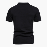 Men's V-Neck T-Shirt – Breathable Cotton, Everyday Fit & Versatile Style