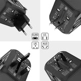 Universal Travel Adapter with Voltage Converter