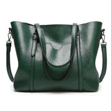 Women's Leather Handbag – Large Capacity, Adjustable Strap & 30×12×26cm PU Leather
