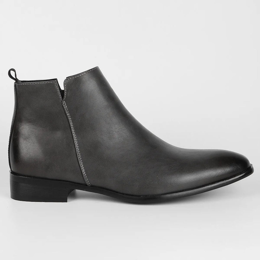 Lars – Classic Retro Leather Boots for Men