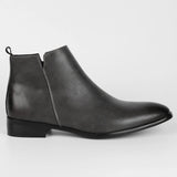 Lars – Classic Retro Leather Boots for Men