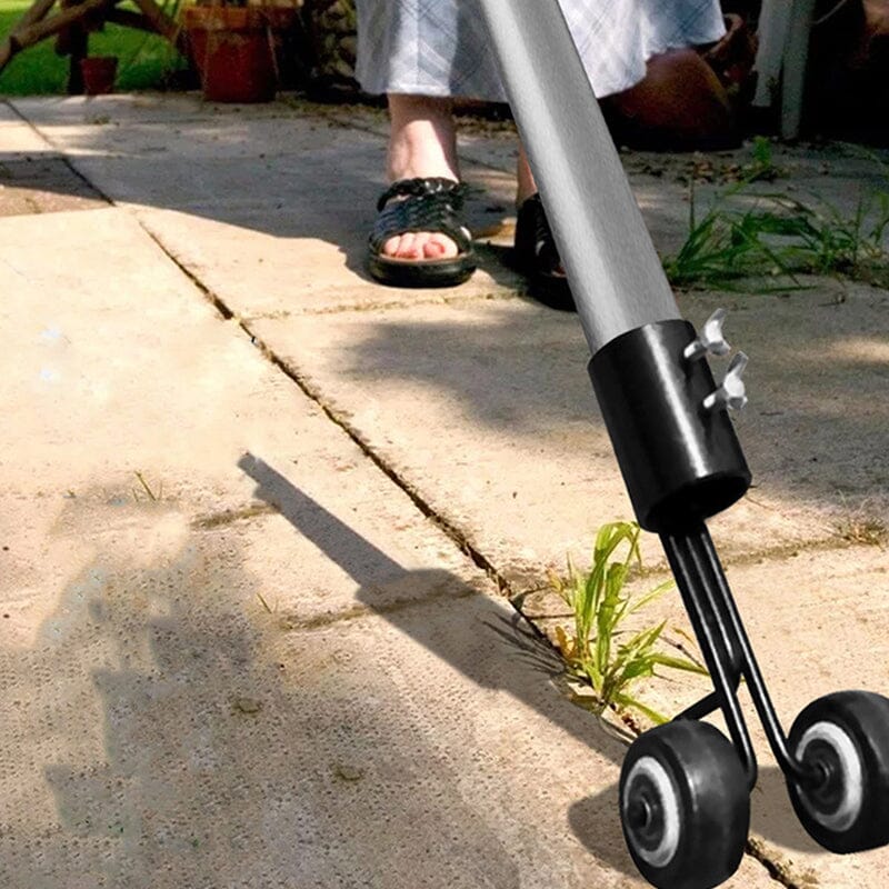 Unkrautentferner mit Rädern – Rückenschonende Gartenpflege