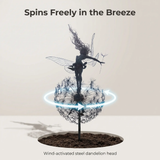 BowLift | Dancing Fairy Statue Steel Garden