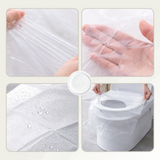 Disposable Toilet Seat Covers – Biodegradable, Universal Fit & 50-Pack