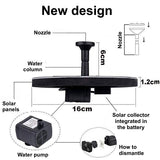 Kalsten | Solar Bionic Fountain for Gardens Birth Bath for Floor / Ground