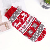 Cozy Knitted Christmas Sweater for Small Dogs - Festive Holiday Pet Apparel