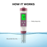 BowLift | Digital Pool Tester – Measuring device for pH and chlorine for easy pH measurement in pool water