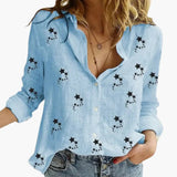 Women's Blouse – Floral Print & Versatile Style