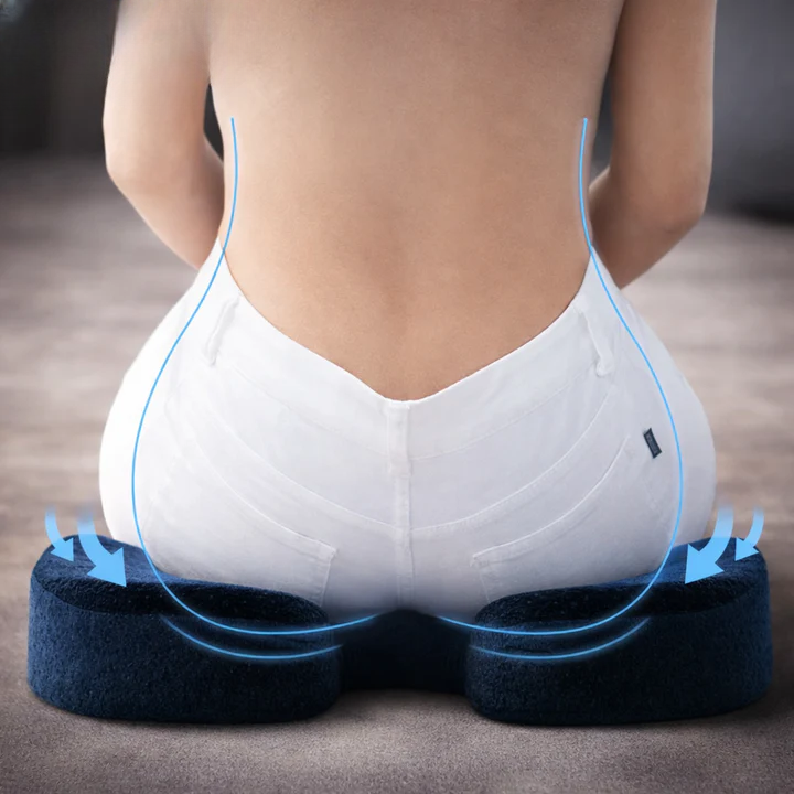 Optimized Product Title: Ergonomisches Memory-Foam-Sitzkissen mit Rutschfester Unterseite für Optimalen Komfort und Unterstützung – Ideal für Büro, Auto und Zuhause