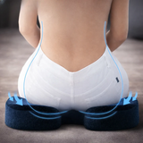 Optimized Product Title: Ergonomisches Memory-Foam-Sitzkissen mit Rutschfester Unterseite für Optimalen Komfort und Unterstützung – Ideal für Büro, Auto und Zuhause