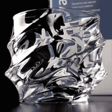 Crystal Whiskey Glasses – Faceted Design, Heavy Base & Sets of 2, 4, 6 or 8