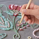 Tambour Stick Needle Set with Interchangeable Needles - Perfect for Embroidery & Crafting