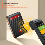 BowLift | SafeSlim RFID Leather Men's Wallet – Compact, Thin & Safe