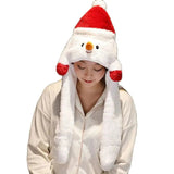 Cozy Plush Christmas Hat - Festive Holiday Party Accessory for Adults & Kids