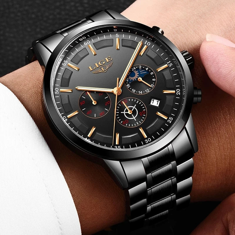 SteeleX Rugged Steel Military Watch