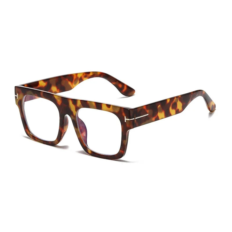 Oversize Eckige Sonnenbrille im Retro-Stil – Klassische Fashion-Sonnenbrille für Damen und Herren