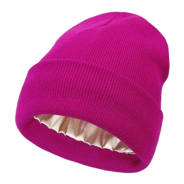 Noor – Winter Beanie with Silk Lining