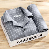 Decotic Striped Pajama Set for Men