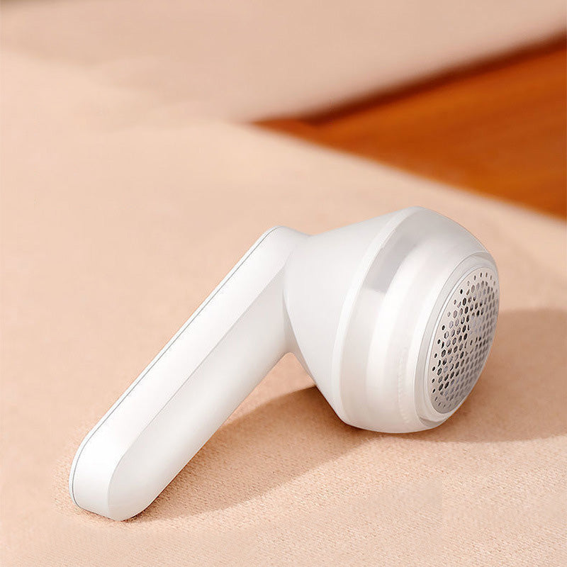 Rechargeable Electric Fabric Shaver – Stainless Steel Blade, USB & Removable Lint Bin