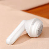 Rechargeable Electric Fabric Shaver – Stainless Steel Blade, USB & Removable Lint Bin
