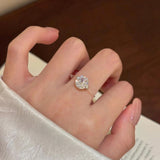 Kalsten | S925 1-2 Carat Moissanite Invisible Band Ring