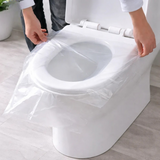 Disposable Toilet Seat Covers – 50-Pack, Biodegradable & Universal Fit