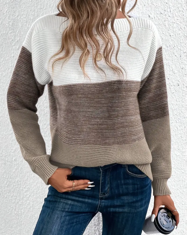 Enhanced Product Title: "Grace Women's Long Sleeve Pullover - Stylish & Comfortable Knit Sweater" 

This title includes relevant keywords and provides more detail about the product, which can help improve visibility and click-through rates on Google Shopp