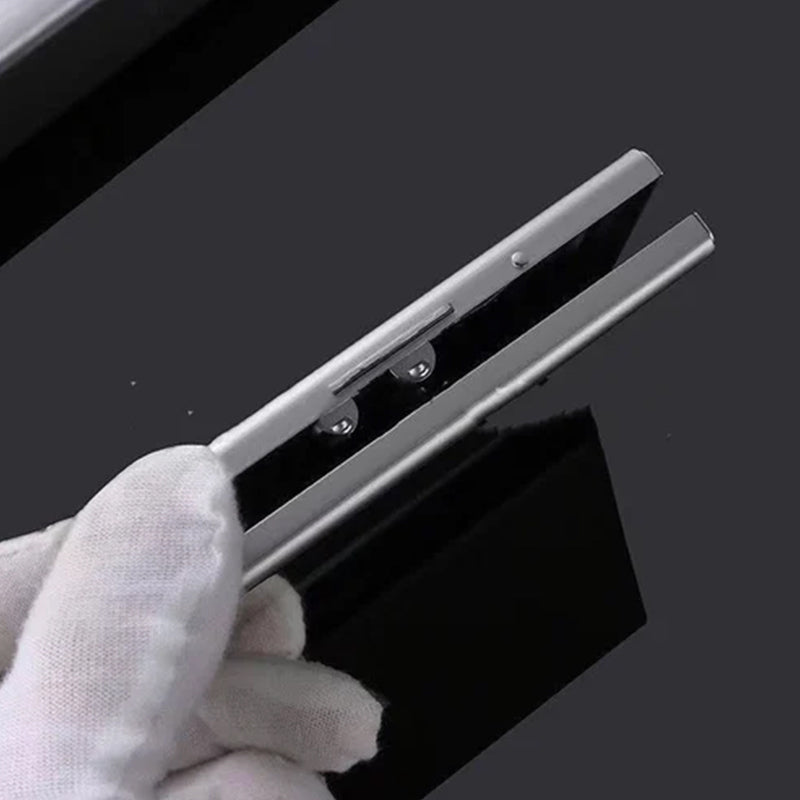 RFID-Blocking Metal Card Holder – Holds 6 Cards, Slim Anti-Theft & Pop-Up Design