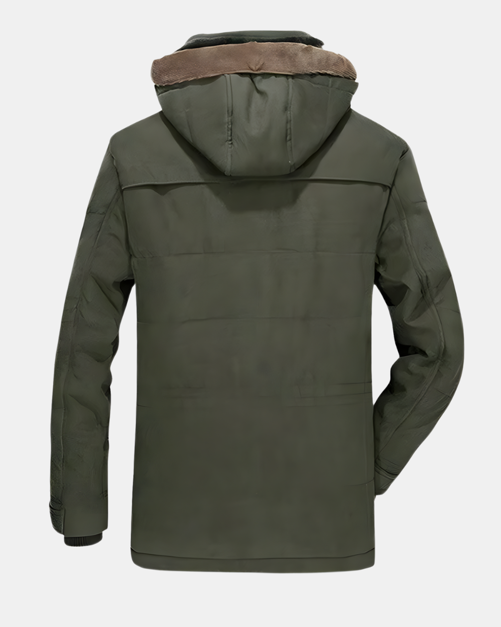 Optimized Product Title: "Francesco Gepolsterte Winterjacke für Herren - Warme, Stylische Winterjacke mit Kapuze und Taschen" 

This title includes relevant keywords and details that can help improve visibility and attract potential buyers.