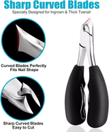 BowLift | Toenail Clipper for Seniors, Sharp, Ergonomic & Ideal for Thick Nails