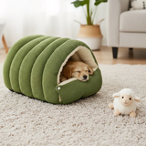 Optimized Product Title: "Plüsch Haustierhöhle – Warmes Kuschelbett für Katzen & Hunde | Gemütlicher Schlafplatz für Haustiere" 

This title includes relevant keywords while enhancing clarity and appeal for potential buyers.