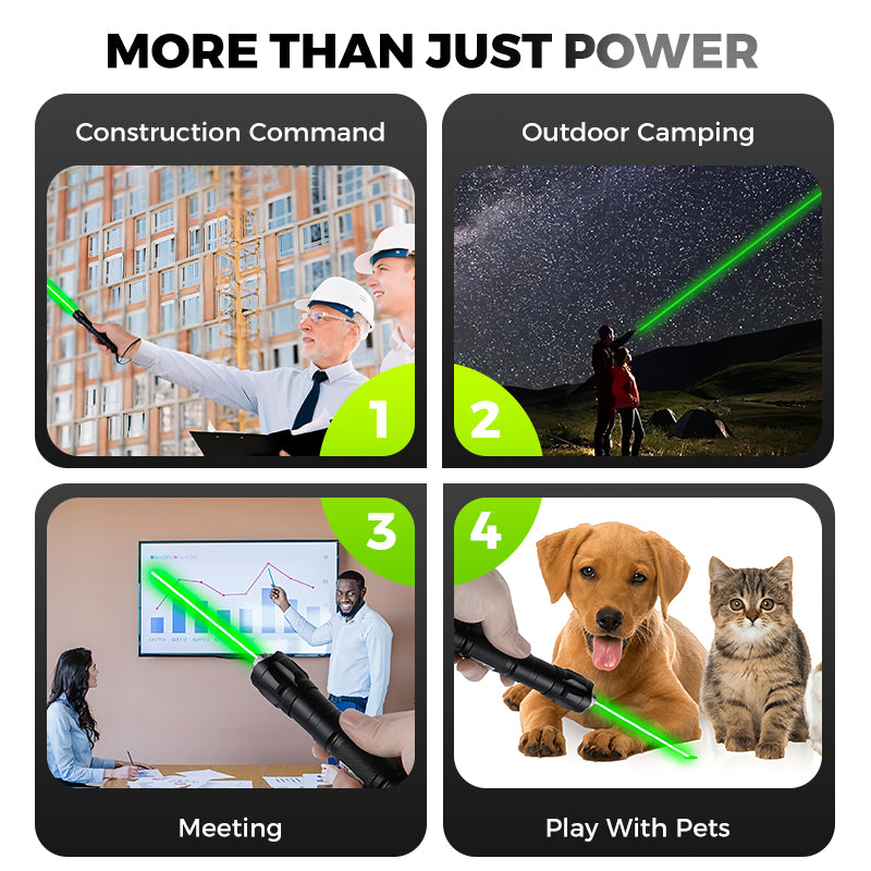 Green Cross-Line Laser Level – IP64, ±0.1° Accuracy & Tripod Mount