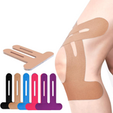 Precut Knee Kinesiology Tape – Waterproof, 170% Stretch & 10-Pack, Latex-Free