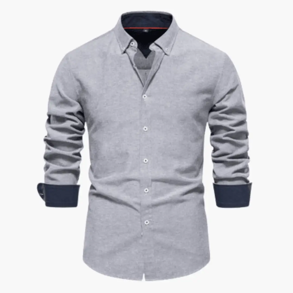 Men's Slim Fit Shirt – Elegant Casual Style, All-Day Comfort