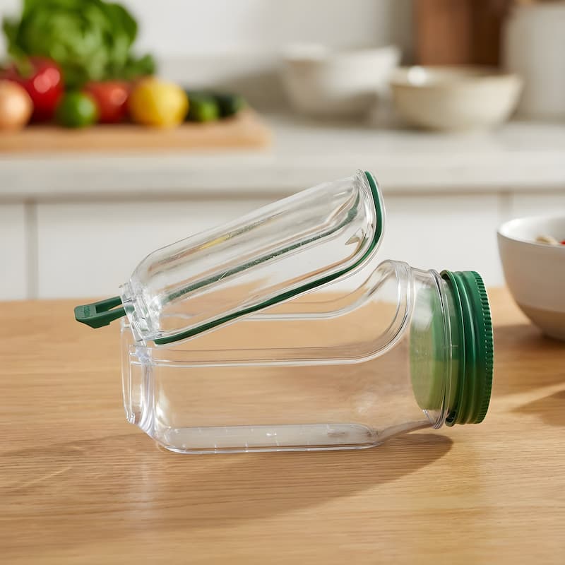 Optimized Product Title: **Glas-Salatbehälter mit Deckel – Frische Zutaten, kein matschiger Salat | Ideal für Meal Prep & Aufbewahrung** 

This title includes relevant keywords for better visibility while highlighting the product's benefits and uses.