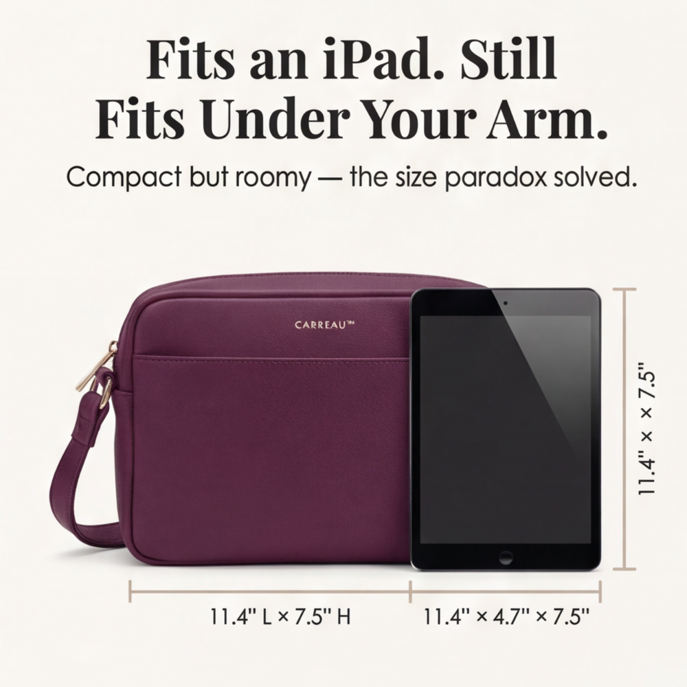 Multifunctional Crossbody Bag with Multiple Compartments – Organize Your Essentials Effortlessly