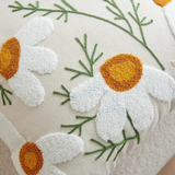 Enhanced Product Title: "Gestickter Blumen- und Botanik-Muster Kissenbezug – Elegante Dekoration für Ihr Zuhause" 

This title includes relevant keywords while also providing a clear description of the product's features and appeal.