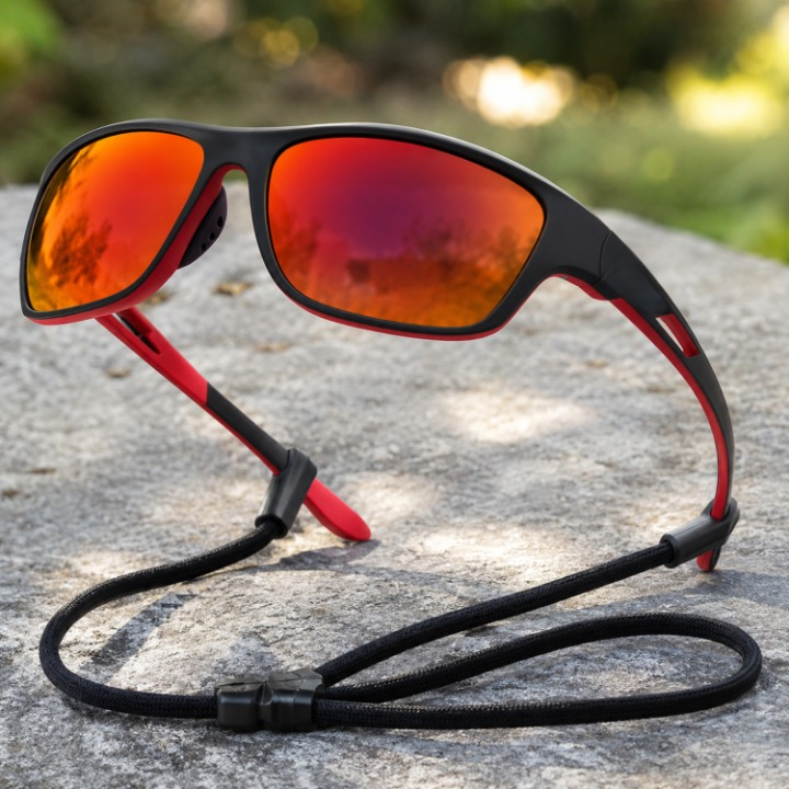 Unisex Polarized Sport Sunglasses – UV400 Protection, Scratch-Resistant & Lightweight