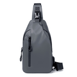 Unisex Anti-Theft Crossbody Bag – Waterproof Polyester, Hidden Pockets & Adjustable Strap