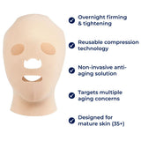 FirmLift | Anti‑Wrinkle Face Lift Mask – Reusable Compression – Soft Ergonomic Fit – Overnight Firming & Tightening for Mature Skin Kalsten