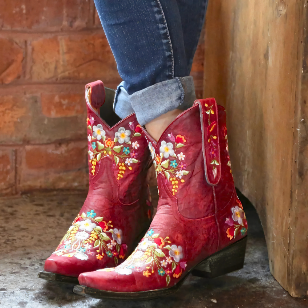 Sierra – Waterproof Vintage Cowgirl Boots