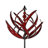 Metal Garden Wind Spinner – Weatherproof, Low-Friction Bearing & 90cm Tall